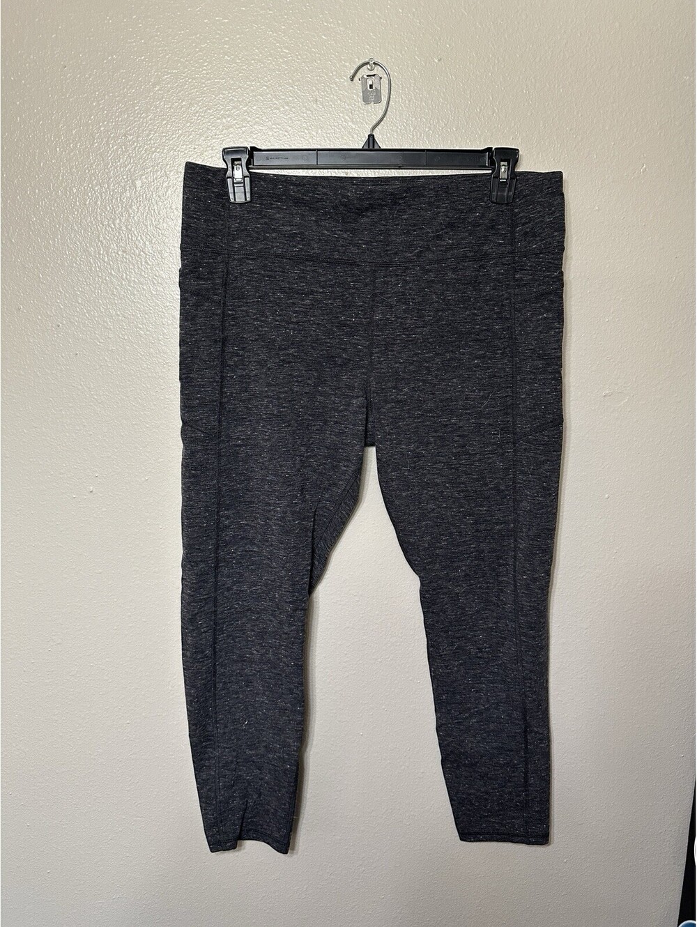 Athletic Works Women’s XXL 2X Black Heather Active Leggings Yoga Pants Size 20